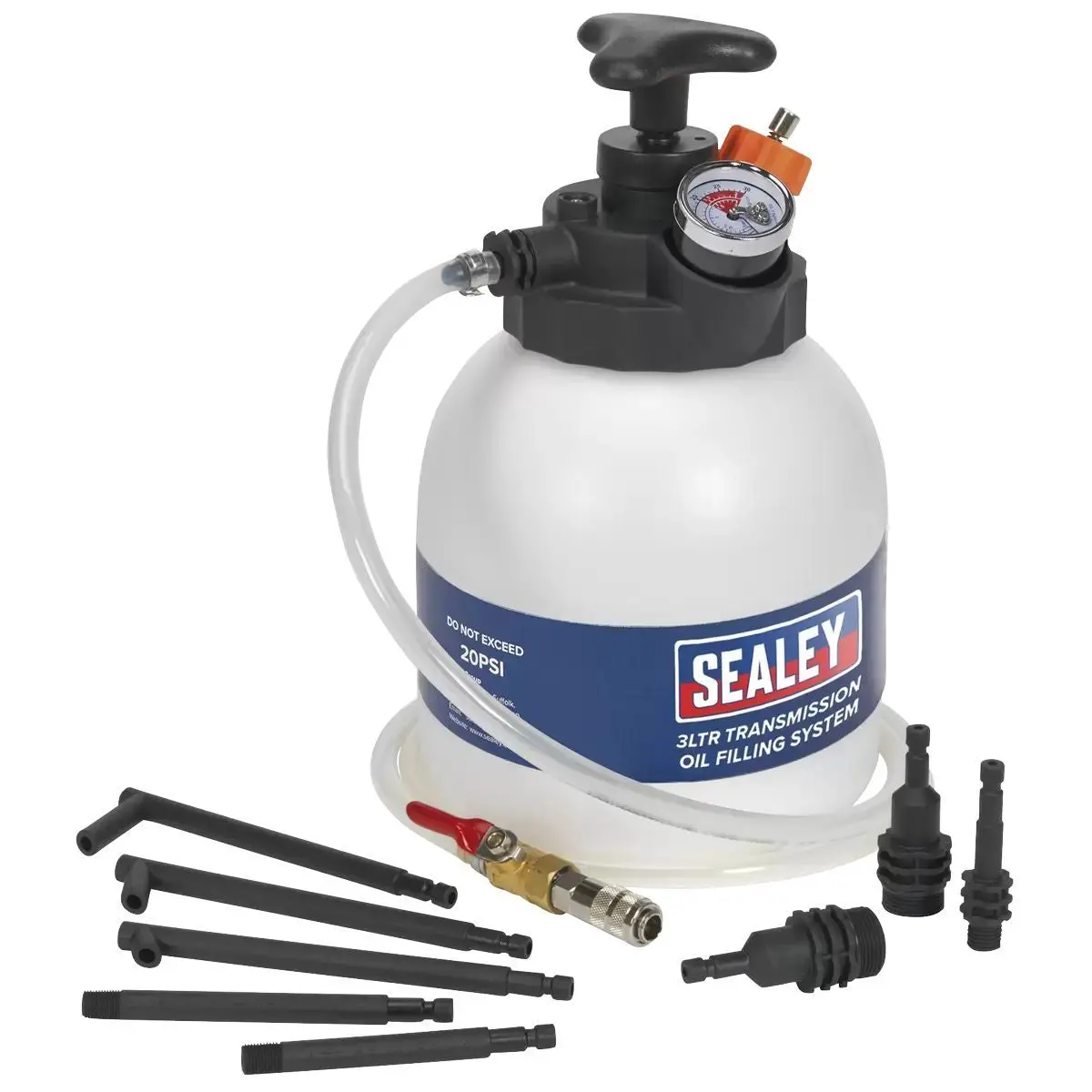 Sealey Vs70095 Transmission Oil Dispensing/Filler Tool System 3Ltr 1