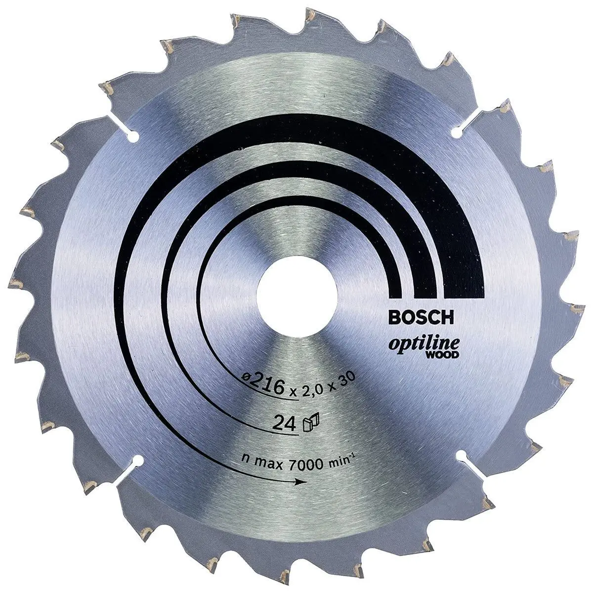 Bosch 216Mm 24T Wood Circular Saw Blade Optiline - 2608640431 1