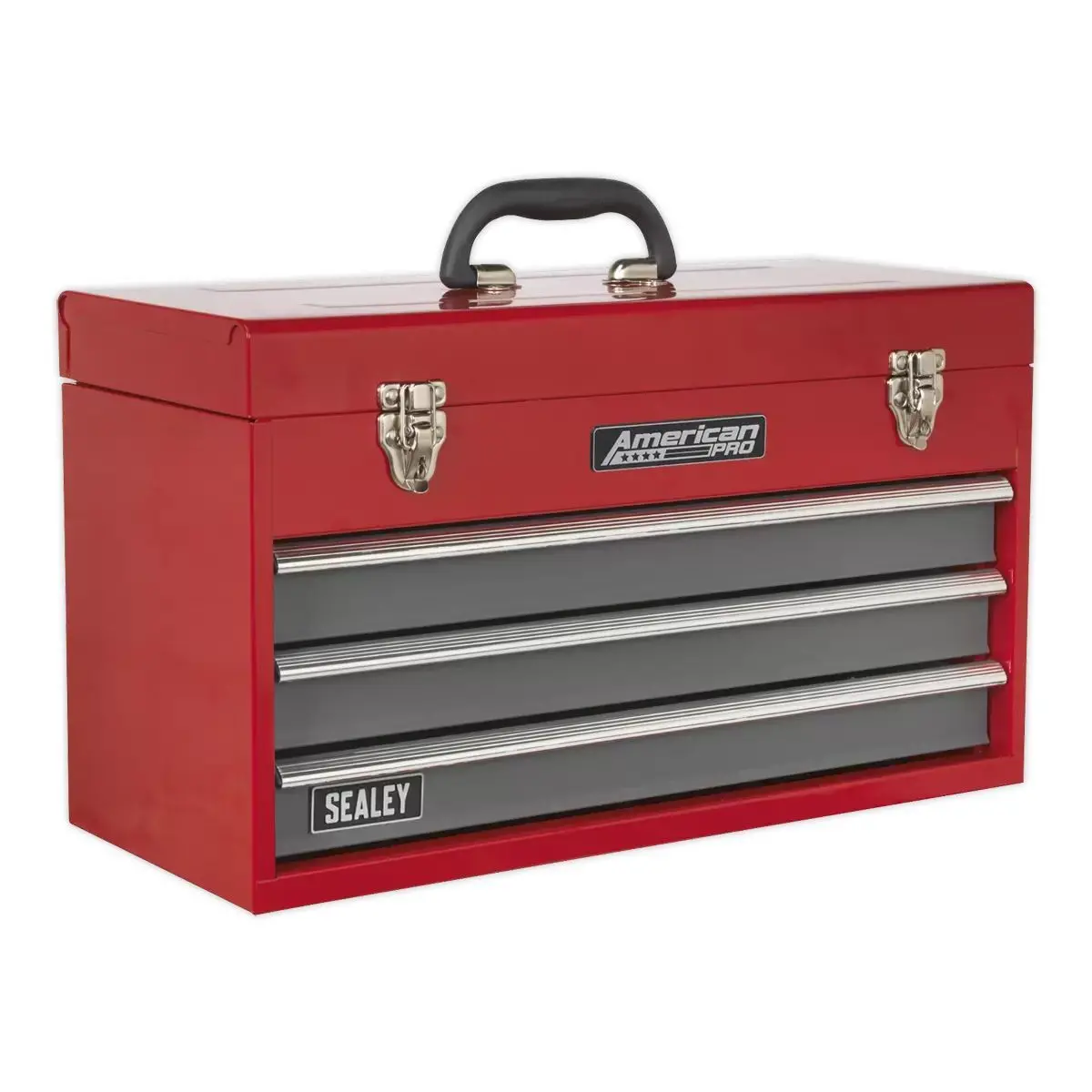 Sealey Ap9243bb Tool Chest 3 Drawer Portable With Ball-Bearing Slides 1