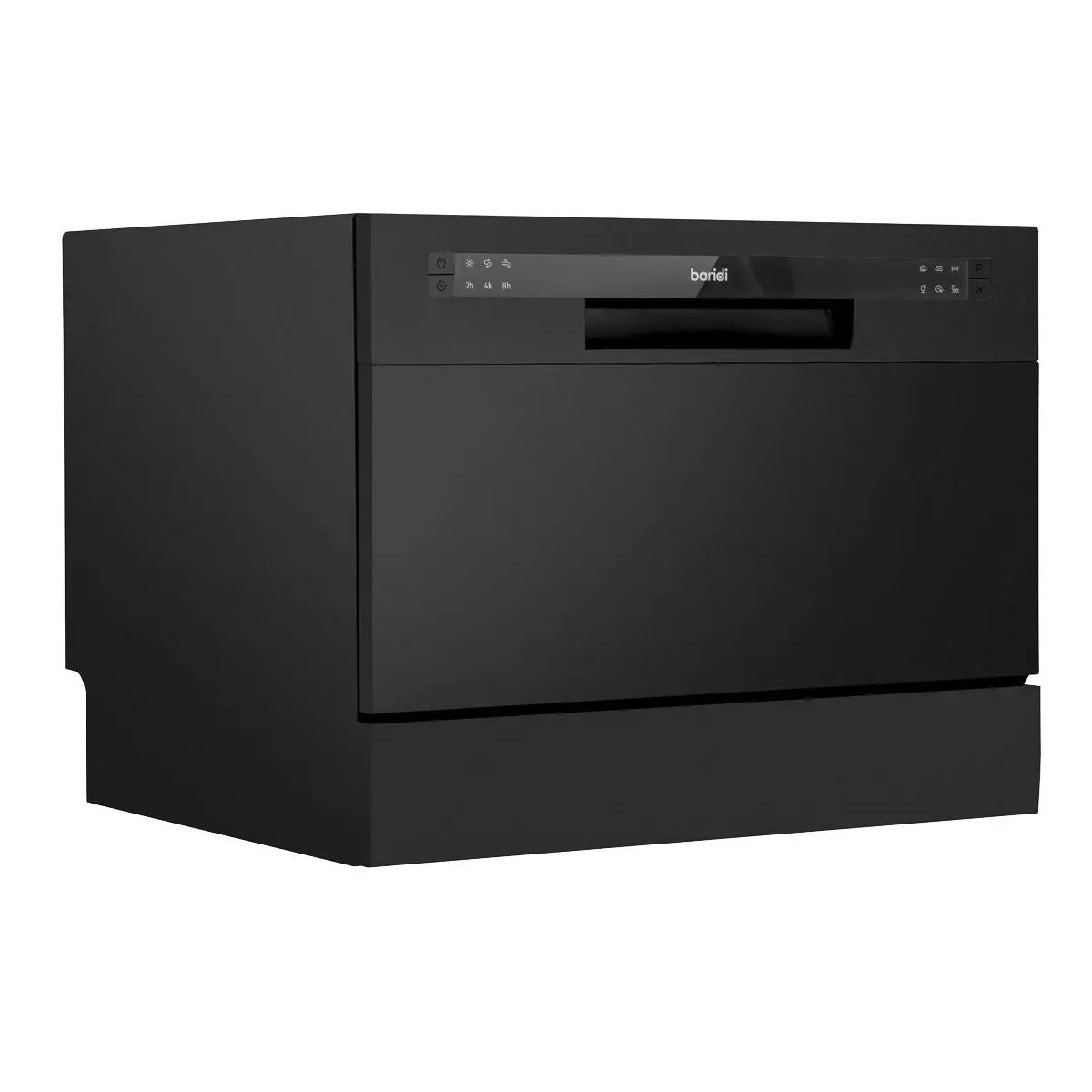 Sealey Dh85 Baridi Tabletop Dishwasher 6 Place Settings 6.5L Capacity Black 230V/1280W 1