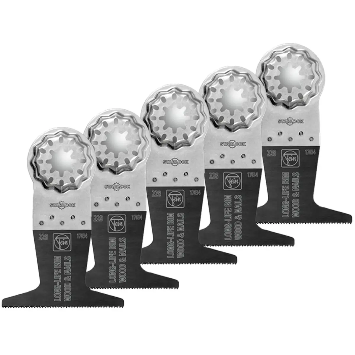 Fein 65Mm Starlock E-Cut Long-Life Bim Saw Blade 63502228230 Pack Of 5 1