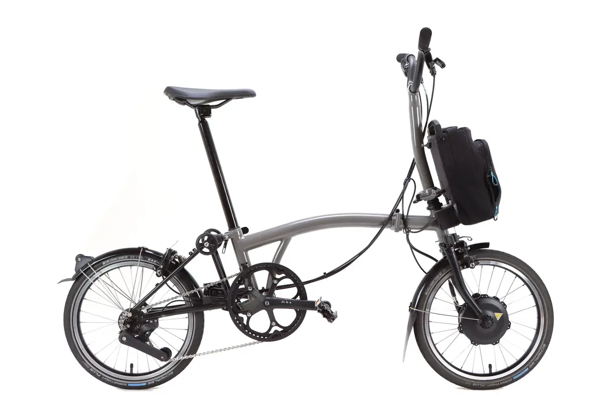 Brompton P Line Electric Folding Bike 2023 1