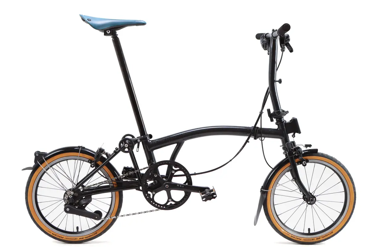 Brompton P-Line Urban Folding Bike 2022 1