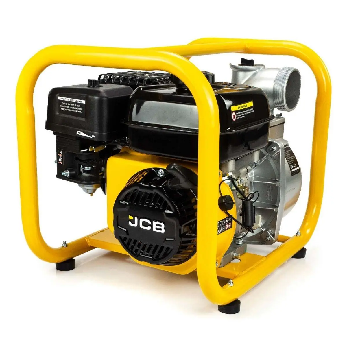 Jcb Wp80 4-Stroke 7.5Hp 3" Professional Petrol Water Pump 244Cc 1