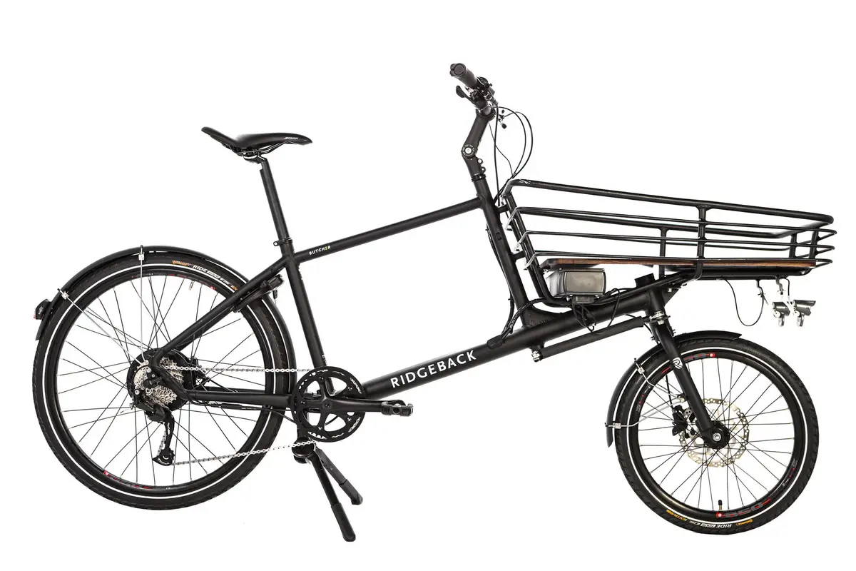 Ridgeback Butcher Shimano Alivio Electric Hybrid Cargo Bike 2022, Size Small 1
