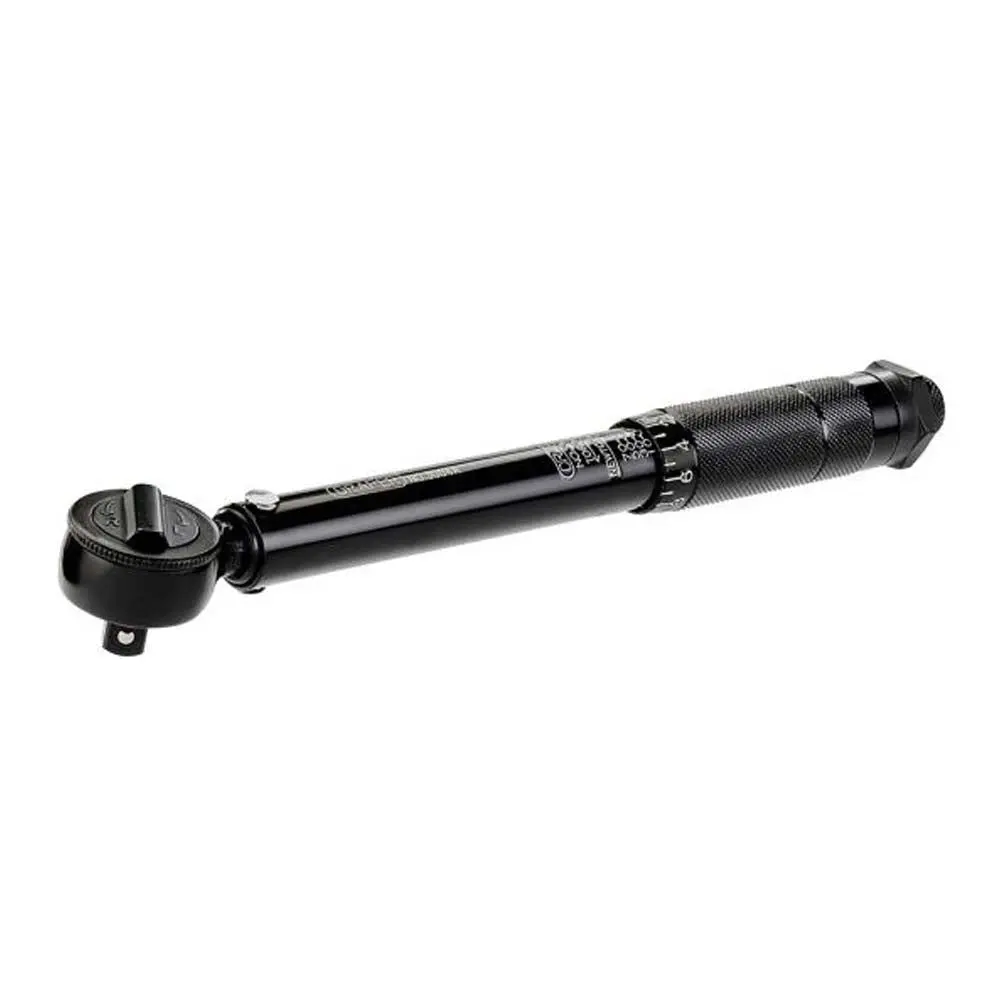 Draper 3/8" Square Drive Black Torque Wrench 10Nm-80Nm - 64534 1