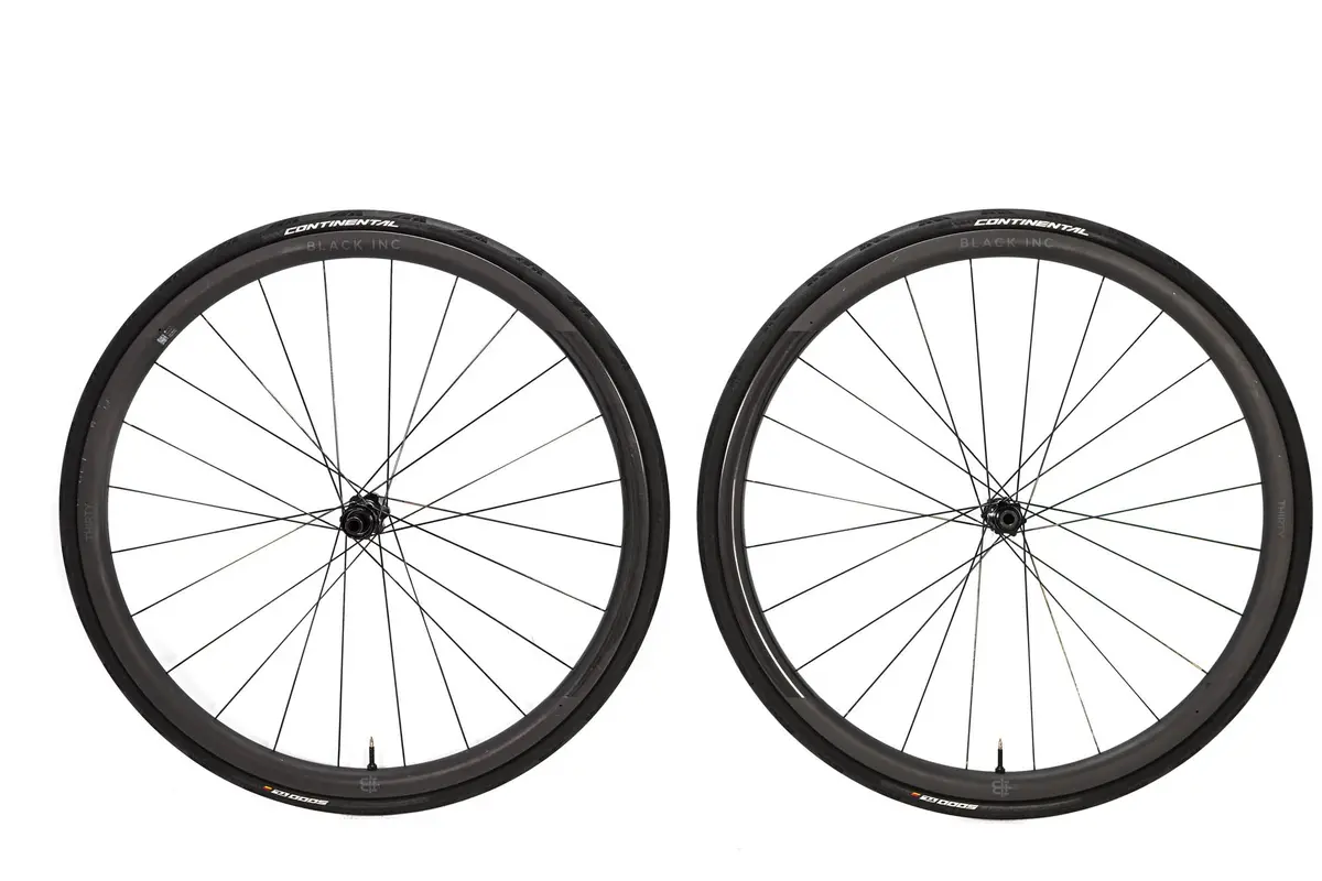 Black Inc Thirty Carbon Disc Wheelset, Shimano Freehub 1