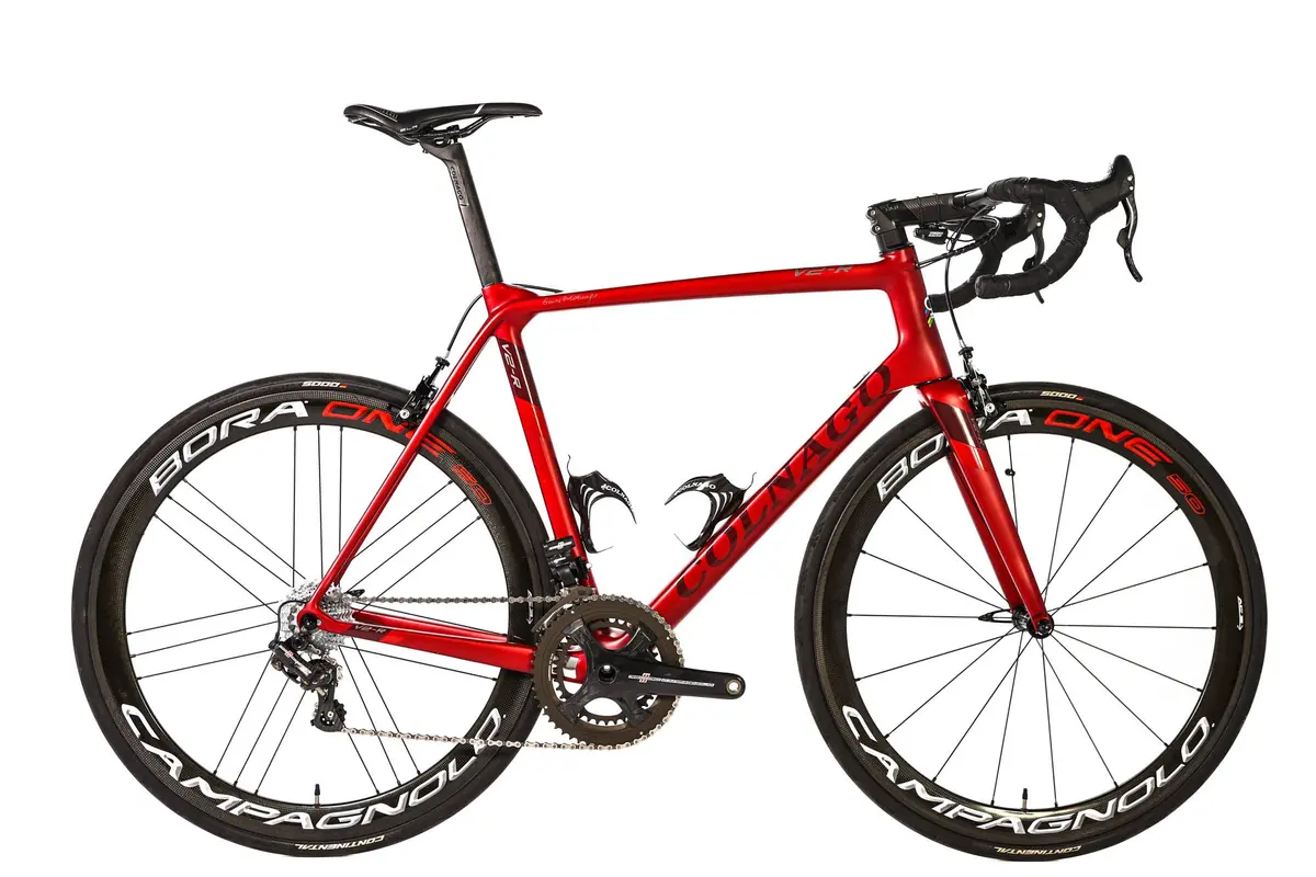 Colnago V2-R Campagnolo Record Eps Road Bike 2017, Size 56Cm Sloping 1