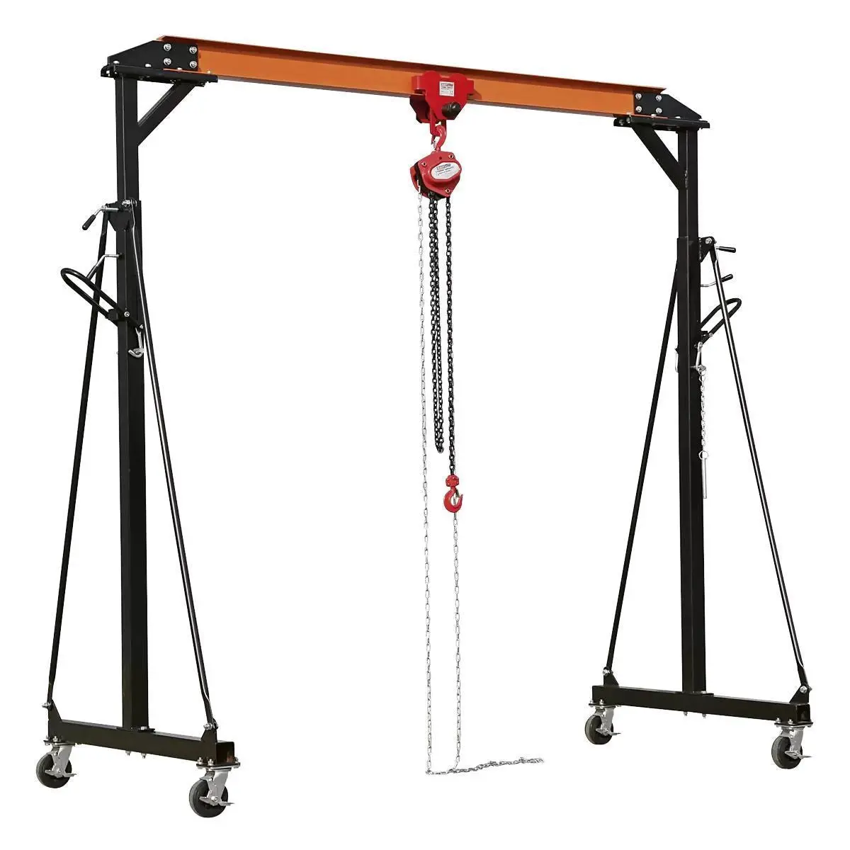 Sealey Sg1000kit Adjustable Portable Lifting Gantry Crane & Hoist Combo 1