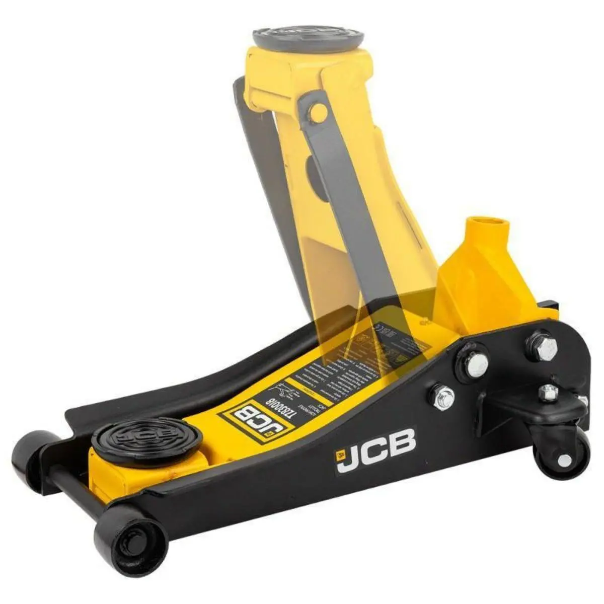 Jcb-Tz830018 2.5 Tonne Low-Profile Hydraulic Trolley Jack 1