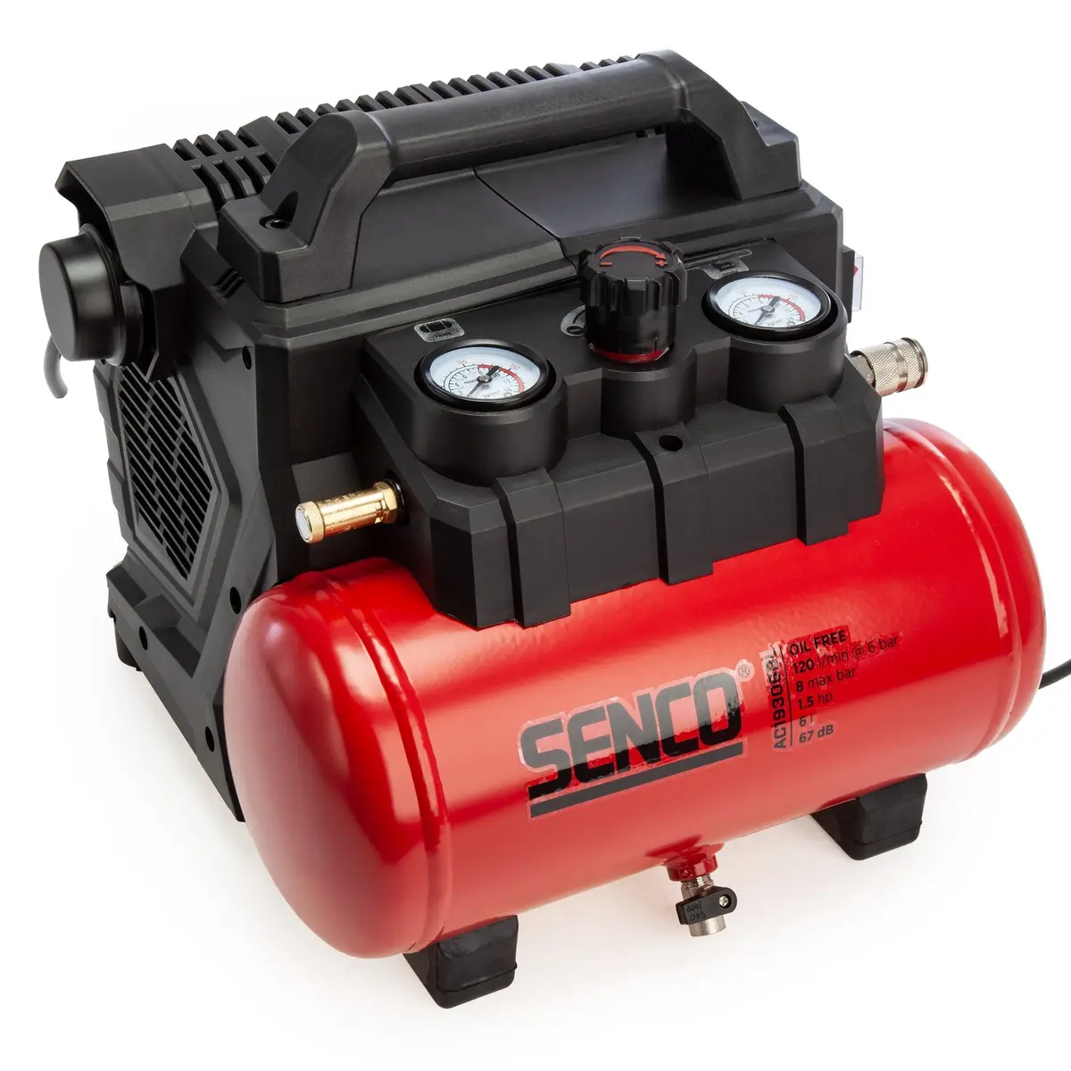 Senco Afn0036uk2 6L Low Noise Compressor 240V - Ac19306bl-Uk2 1