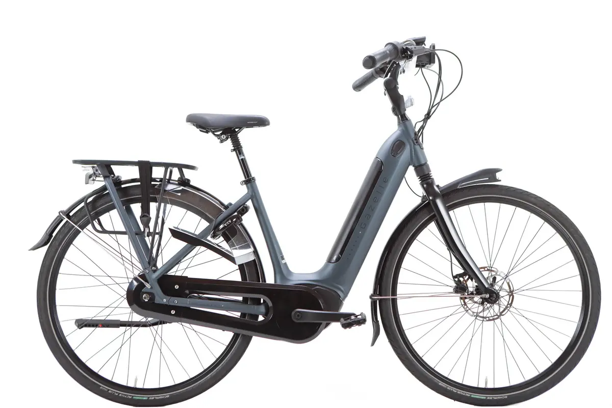 Gazelle Grenoble C380 Belt Step-Through Electric Hybrid Bike 2023, Size 49Cm 1