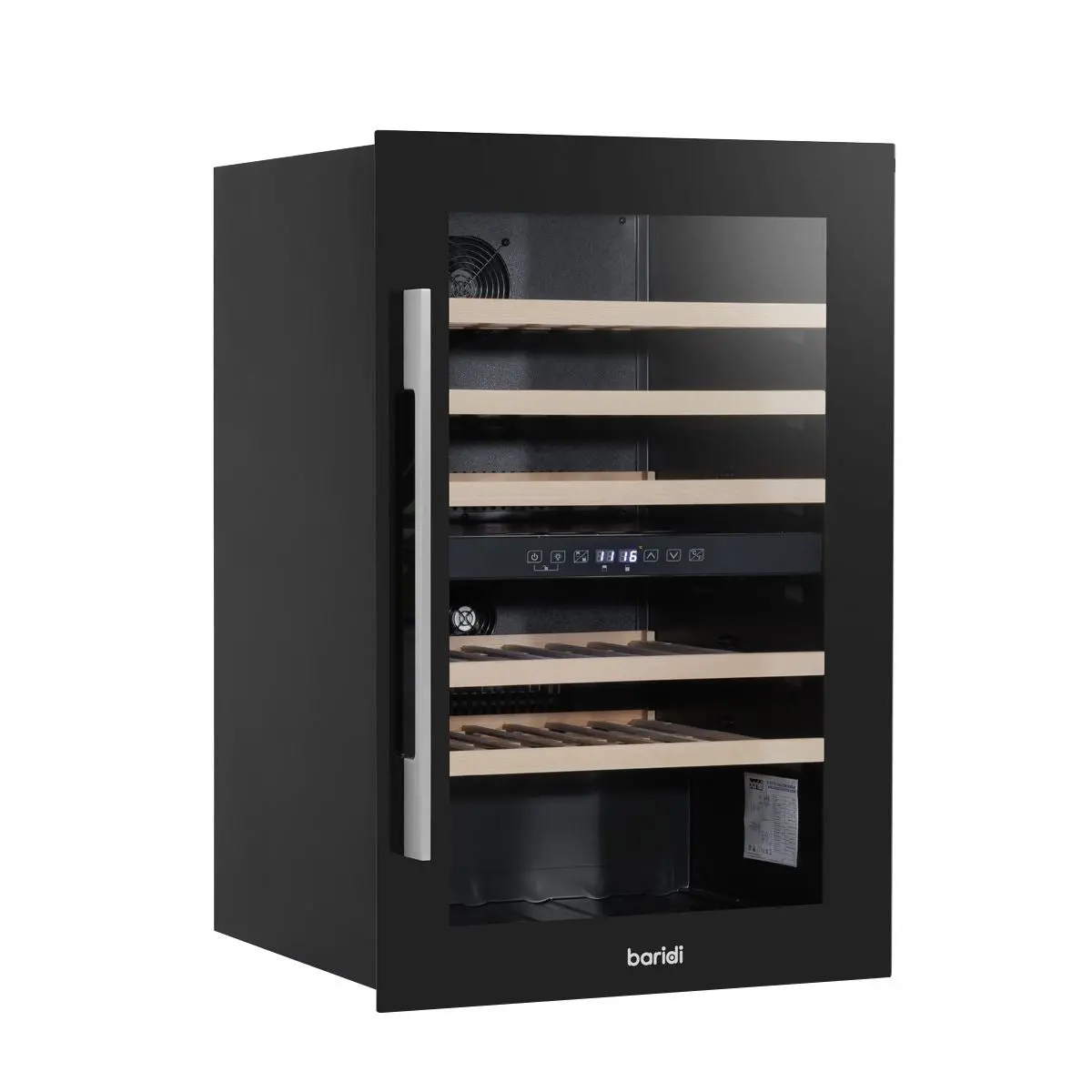 Sealey Dh118 Baridi 57 Bottle Dual Zone Built-In Fridge & Cooler 60Cm 1