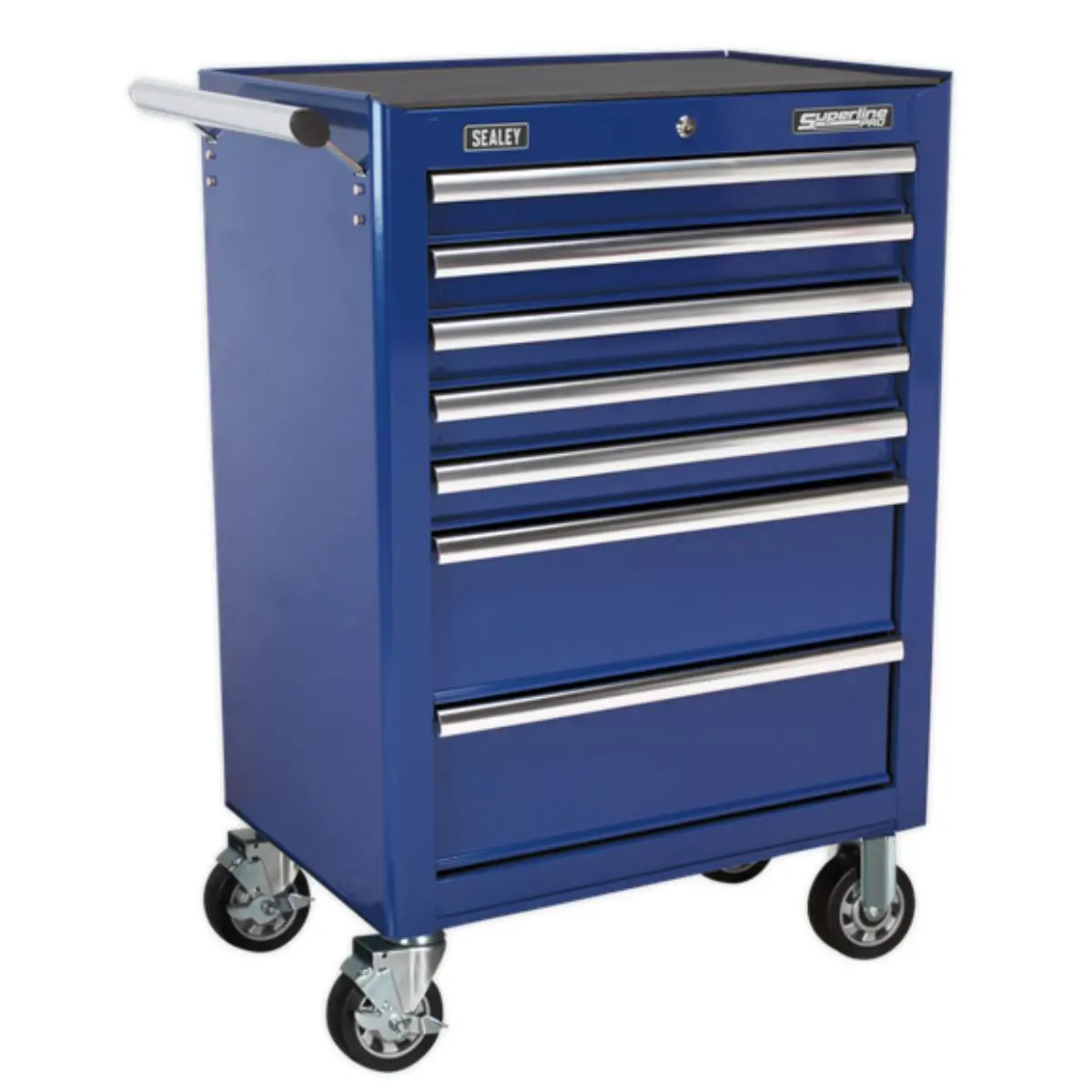 Sealey Ap26479tc Rollcab 7 Drawer With Ball Bearing Runners Blue 1