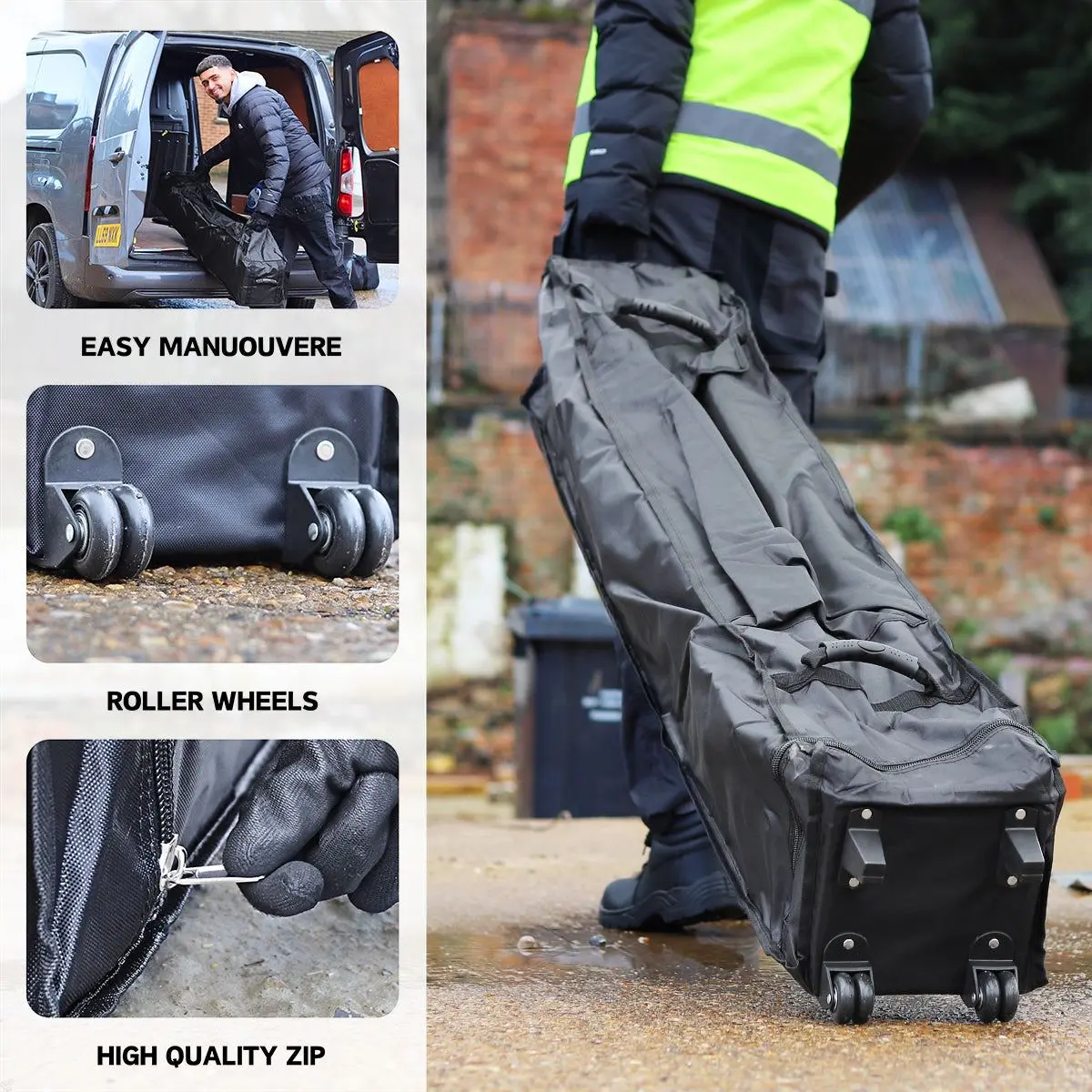 Excel Gazebo Wheeled Bag With Carry Handle 2