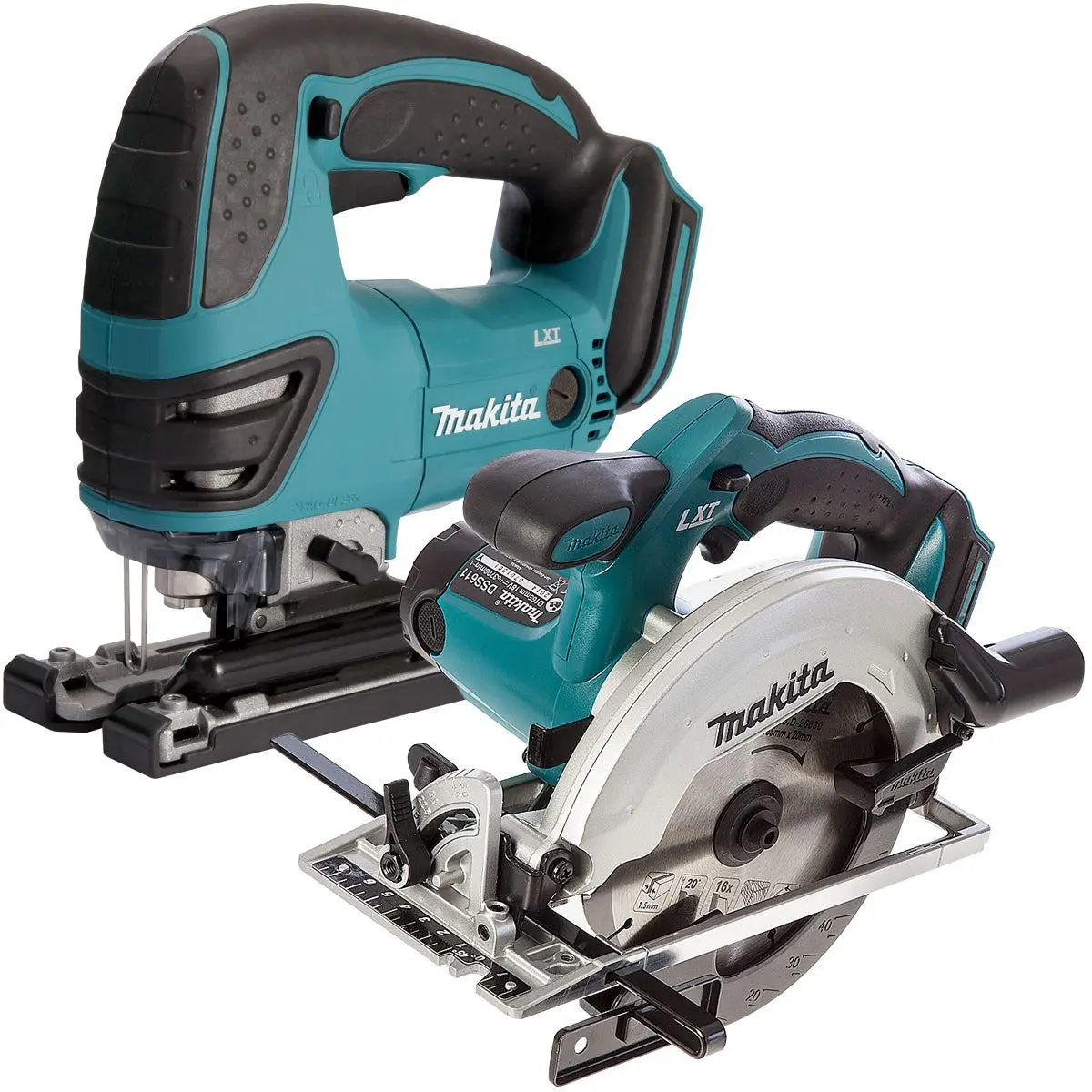 Makita 18V Cordless Twin Pack Circular Saw With 18V Jigsaw Body Only 1