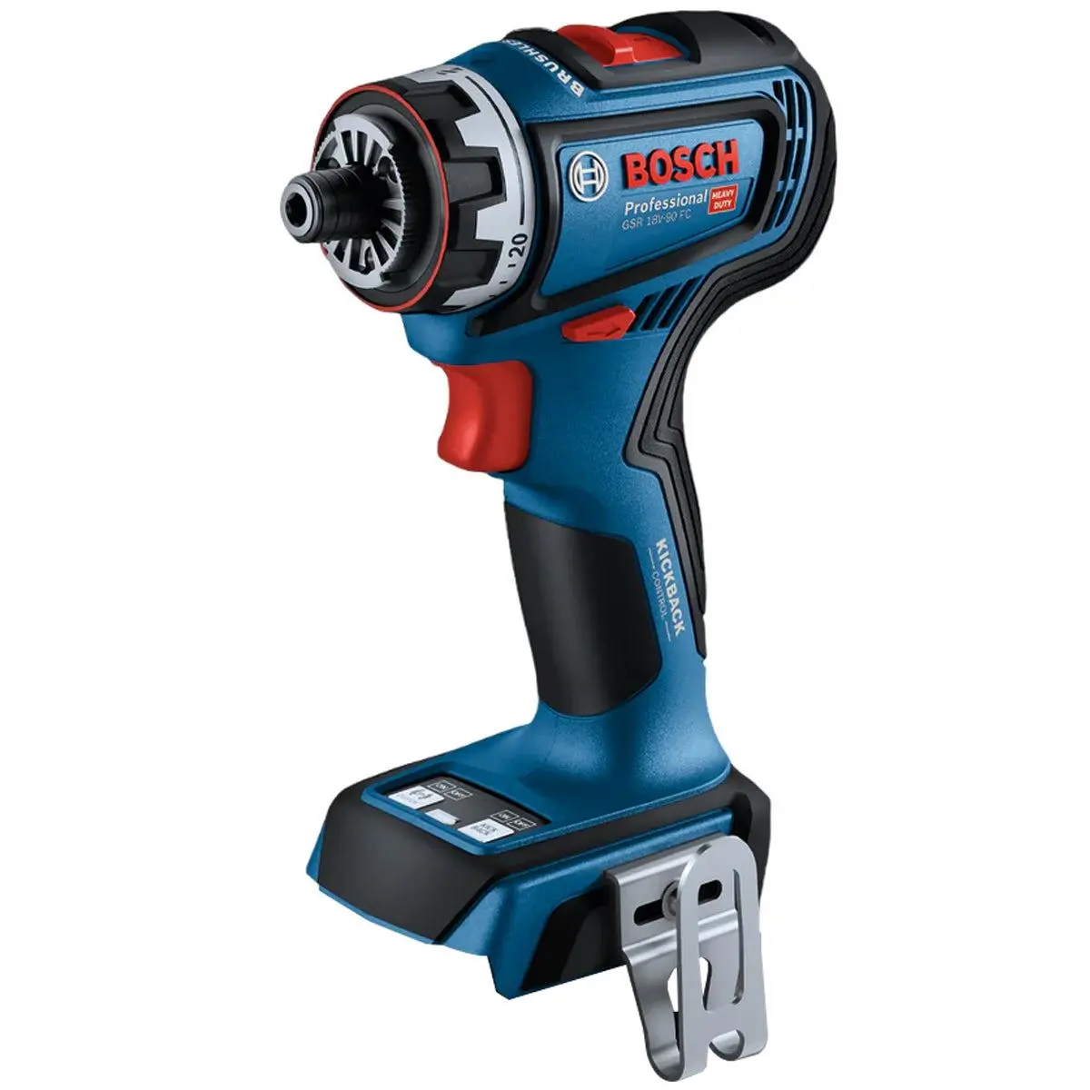 Bosch Gsr 18V-90 Fc Pro Flexiclick Drill Driver For Versatile Applications Body Only 06019K6202 1