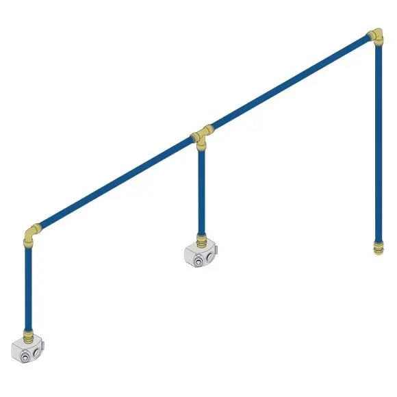 Sealey Sbakit2 Sharkbite 12M 2-Drop Air Supply System Kit 1