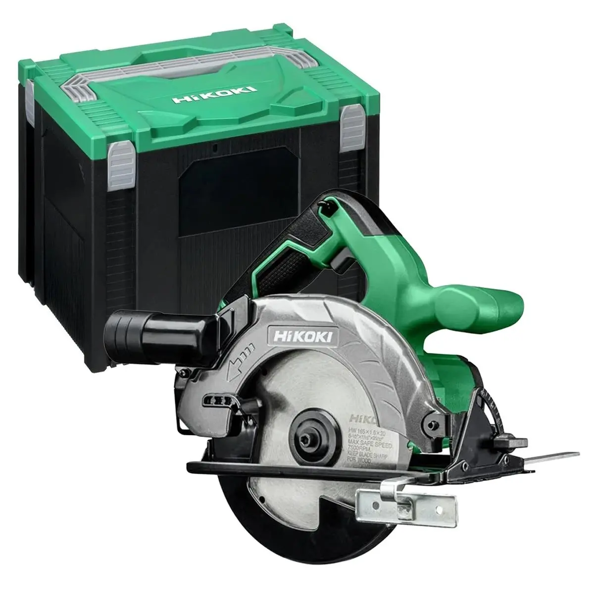 Hikoki C1806daw2z 18V 165Mm Cordless Circular Saw Body Only With Case 1