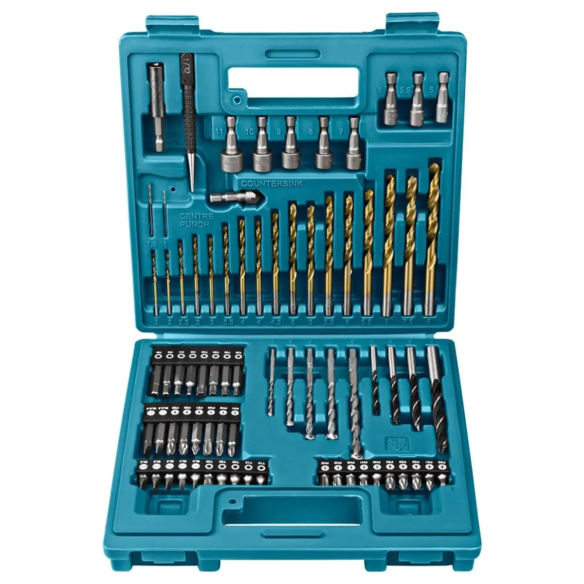 Makita B-49373 Drill & Screwdriver Bit Set Of 75 Piece 1