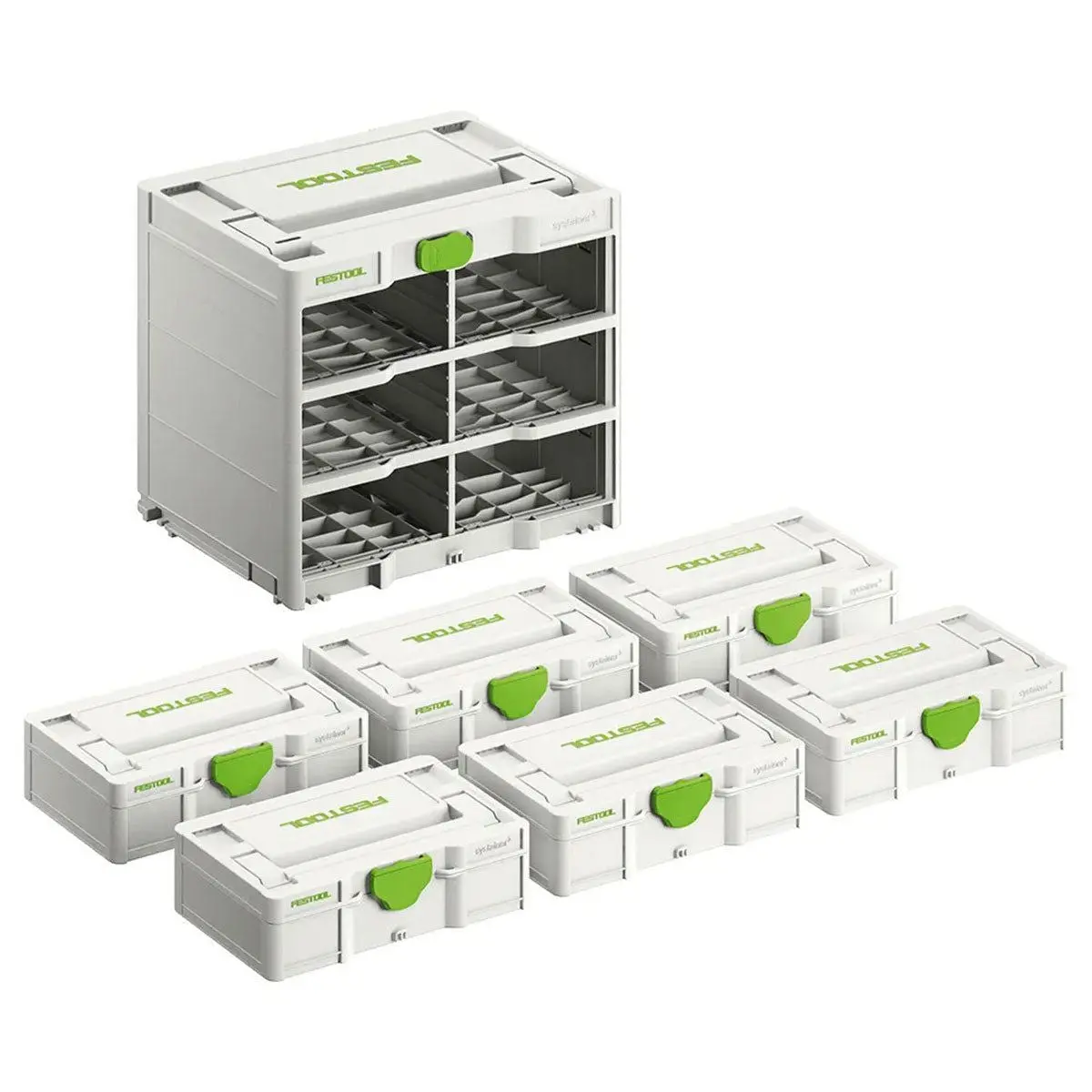 Festool Sys3-Rk/6 M 337-Set Systainer³ Rack - 577816 1