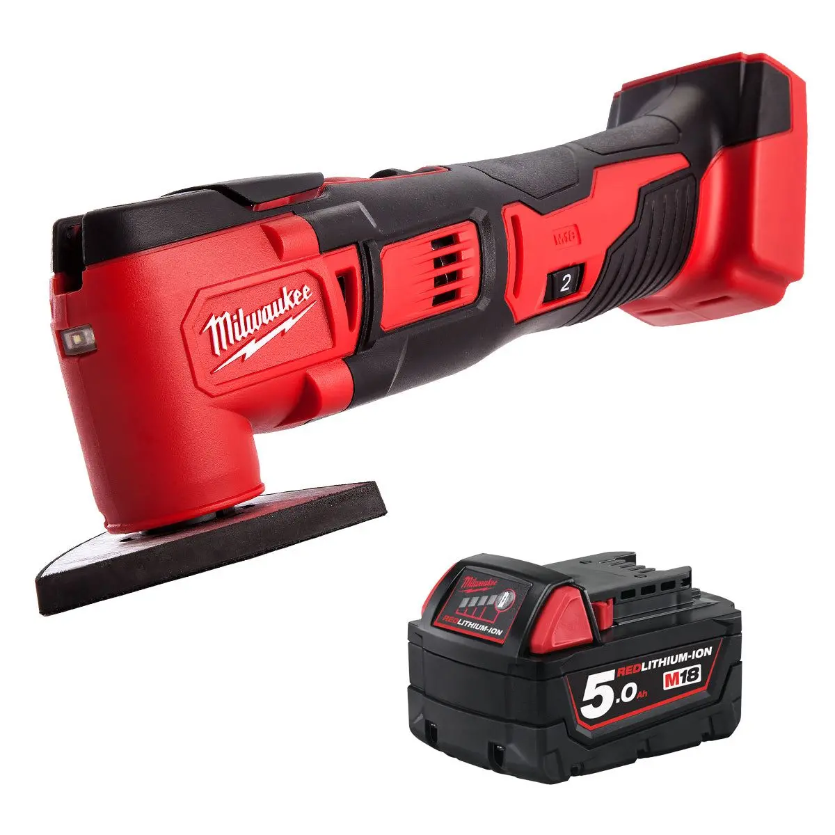 Milwaukee M18bmt-0 18V Compact Multi Tool With 1 X 5.0Ah Battery 1