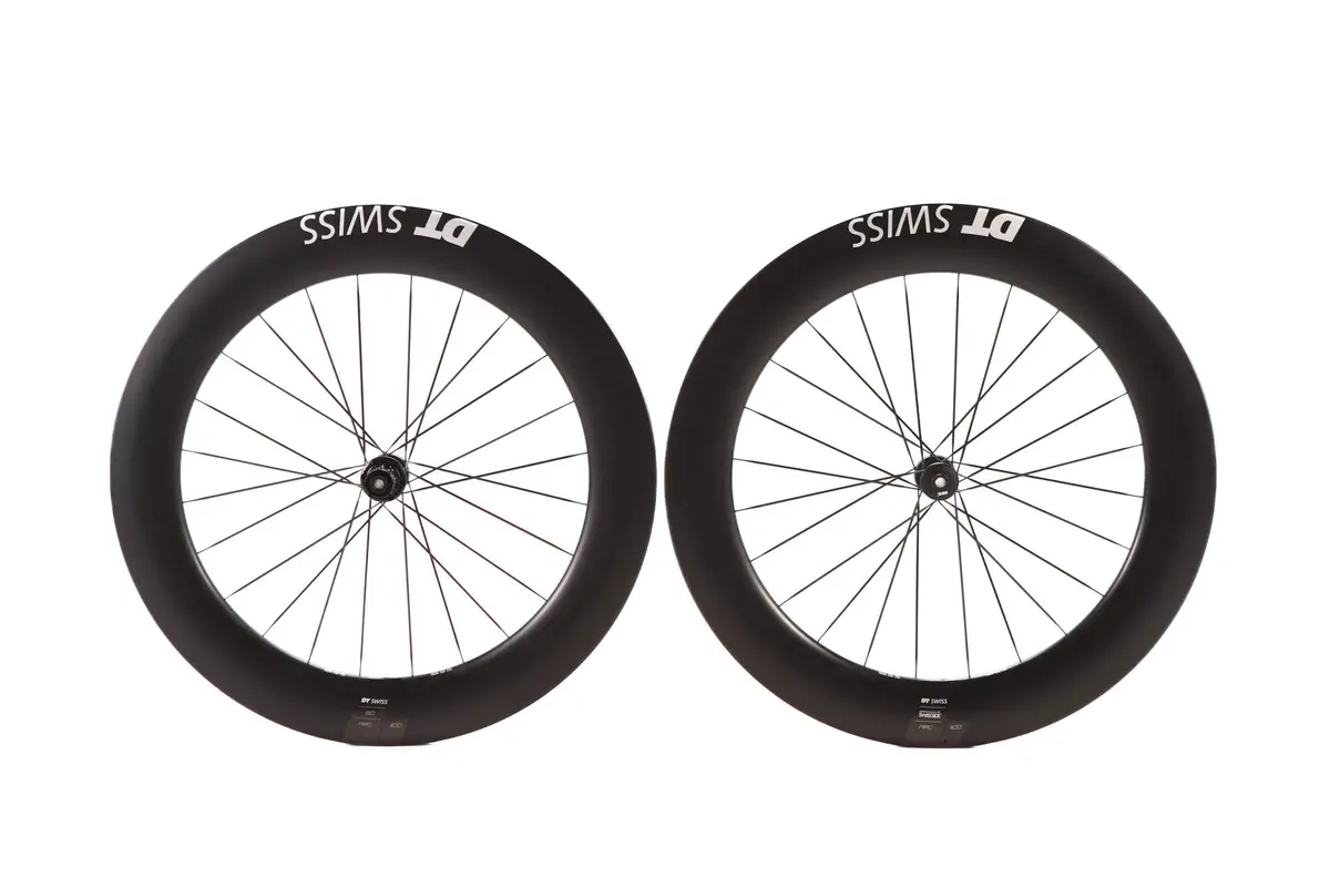 Dt Swiss Arc 1100 Dicut 80 Disc Carbon Wheelset, Shimano Freehub 1