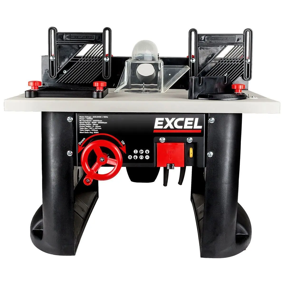 Excel Table Router Cutter 240V/1500W Black 1