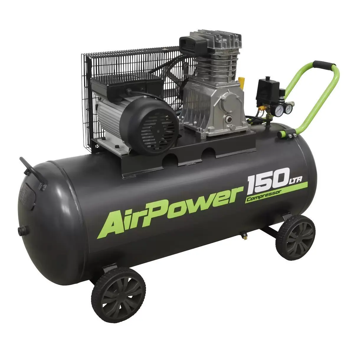 Sealey Sac15030b 150L Belt Drive Air Compressor 230V/13A 1