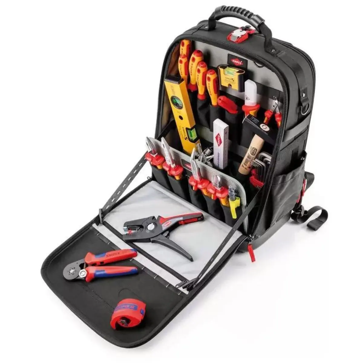 Knipex 00 21 50 E 22Pc Electricians Hand Tool Kit In Modular X18 Backpack 13175 1