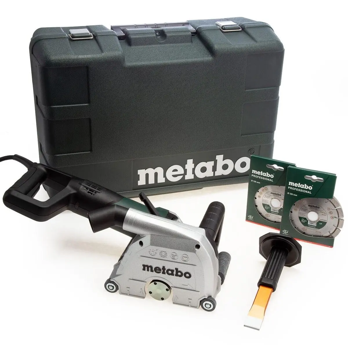 Metabo Mfe 40 125Mm Wall Chaser 240V/1900W In Carry Case 604040590 1