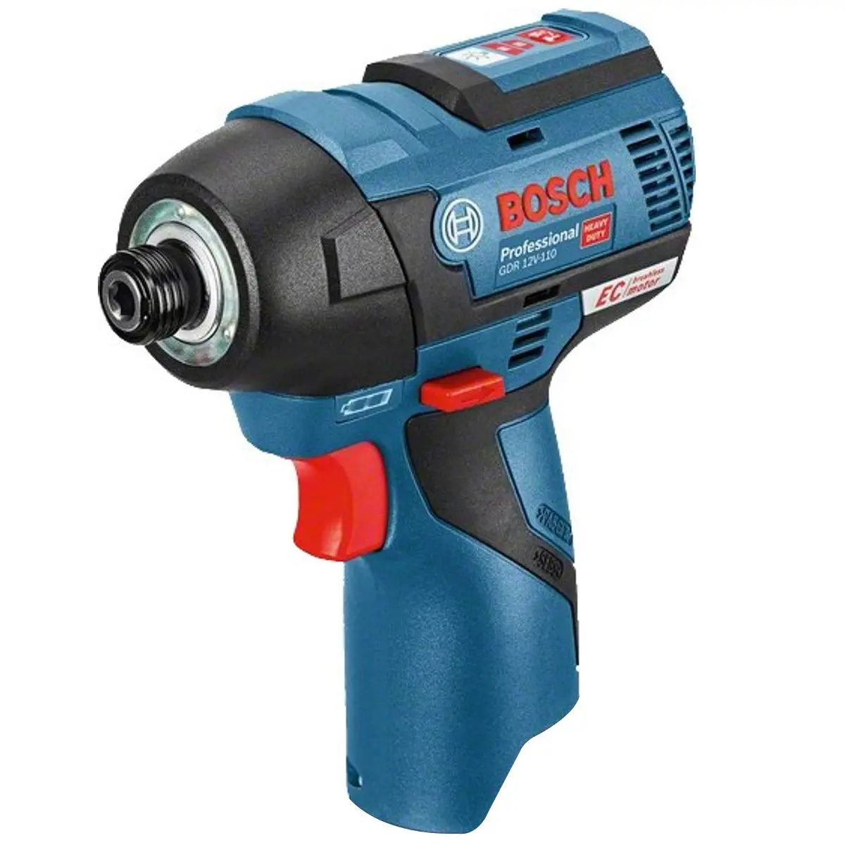 Bosch Gdr 12V-110 Professional 1/4In Impact Driver With 2-Stage Power Control Body Only 06019E0002 1