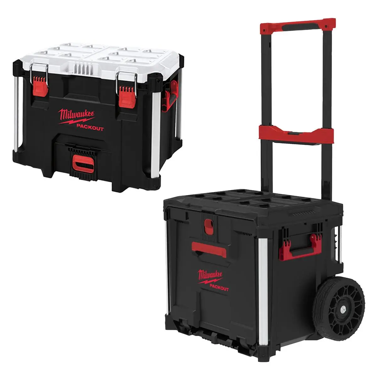 Milwaukee Packout Rolling Drawer Tool Box Trolley With 38L Xl Cooler 1