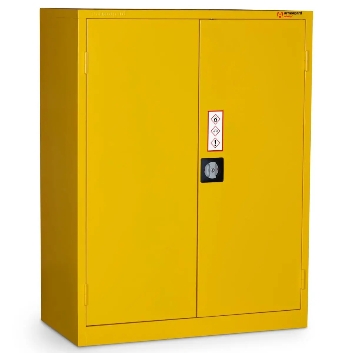 Armorgard Hfc5 Safestor Hazardous Floor Cupboard 900Mm X 480Mm X 1200Mm Safe Storage For Materials 1