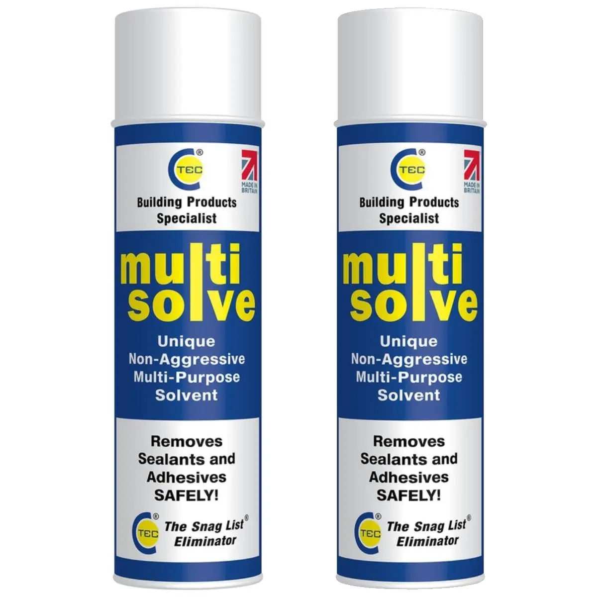 C-Tec 500Ml Multisolve Multi-Purpose Cleaning & Degreasing Solvent Pack Of 2 1