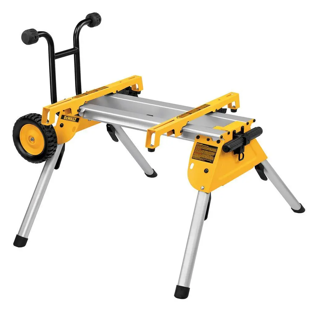 Dewalt De7400 Heavy Duty Rolling Table Saw Stand 1