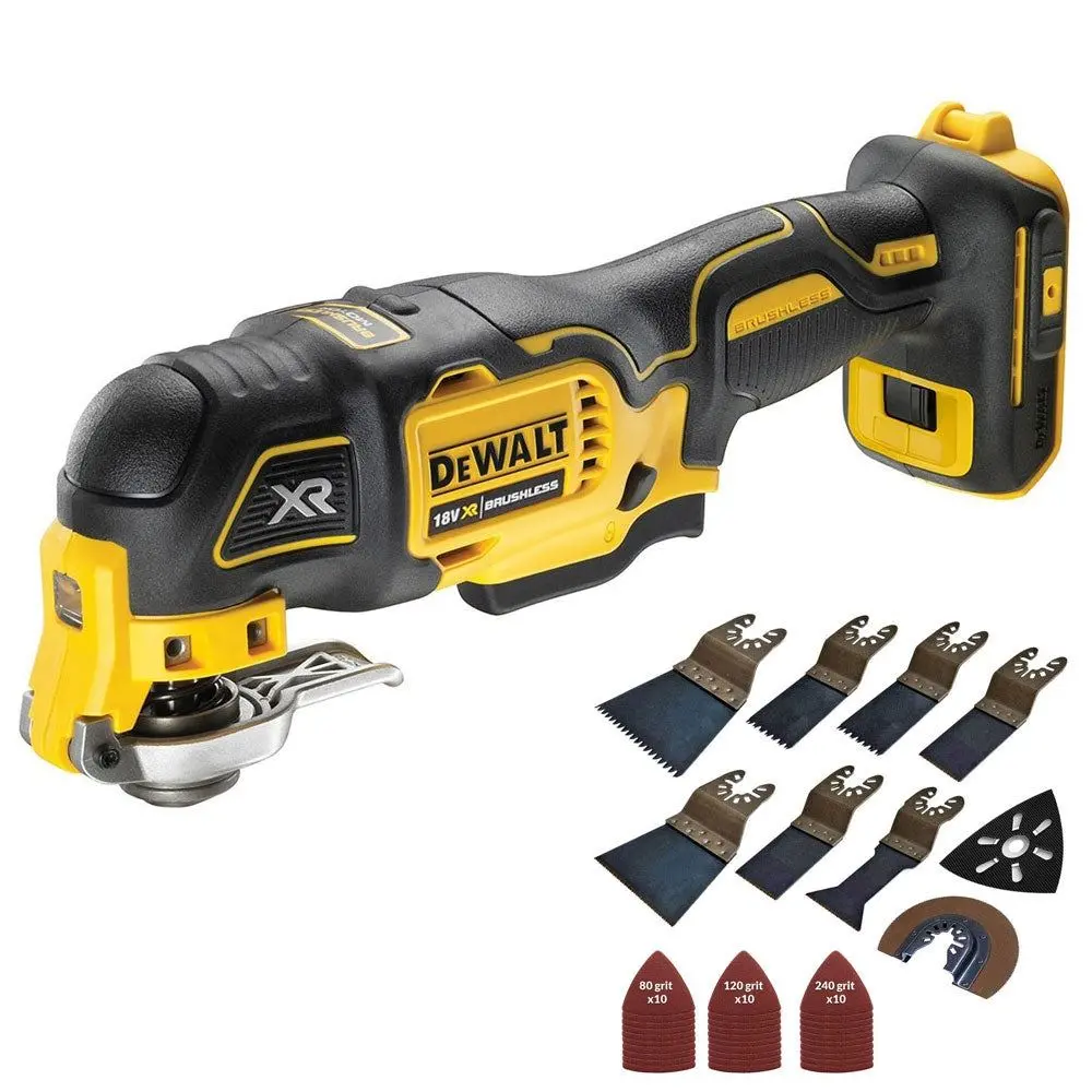 Dewalt Dcs356n 18V Oscillating Brushless Multitool With 39 Piece Accessories Set 1