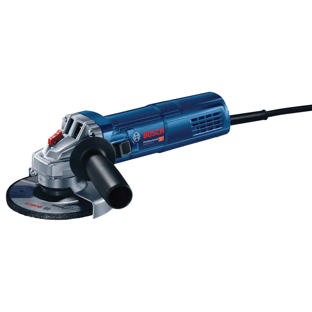 Bosch Gws 9-115 S Angle Grinder For Efficient Cutting And Grinding 240V/900W Durable & Reliable 0601396171 1