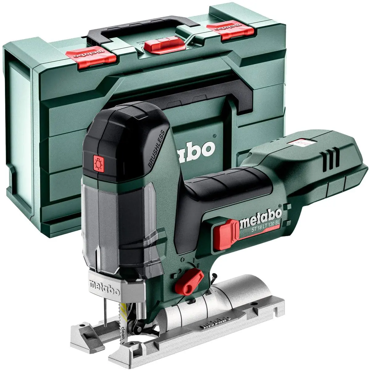 Metabo St 18 Lt 130 Bl 18V Brushless Jigsaw Body Only In Metabox 601054840 1
