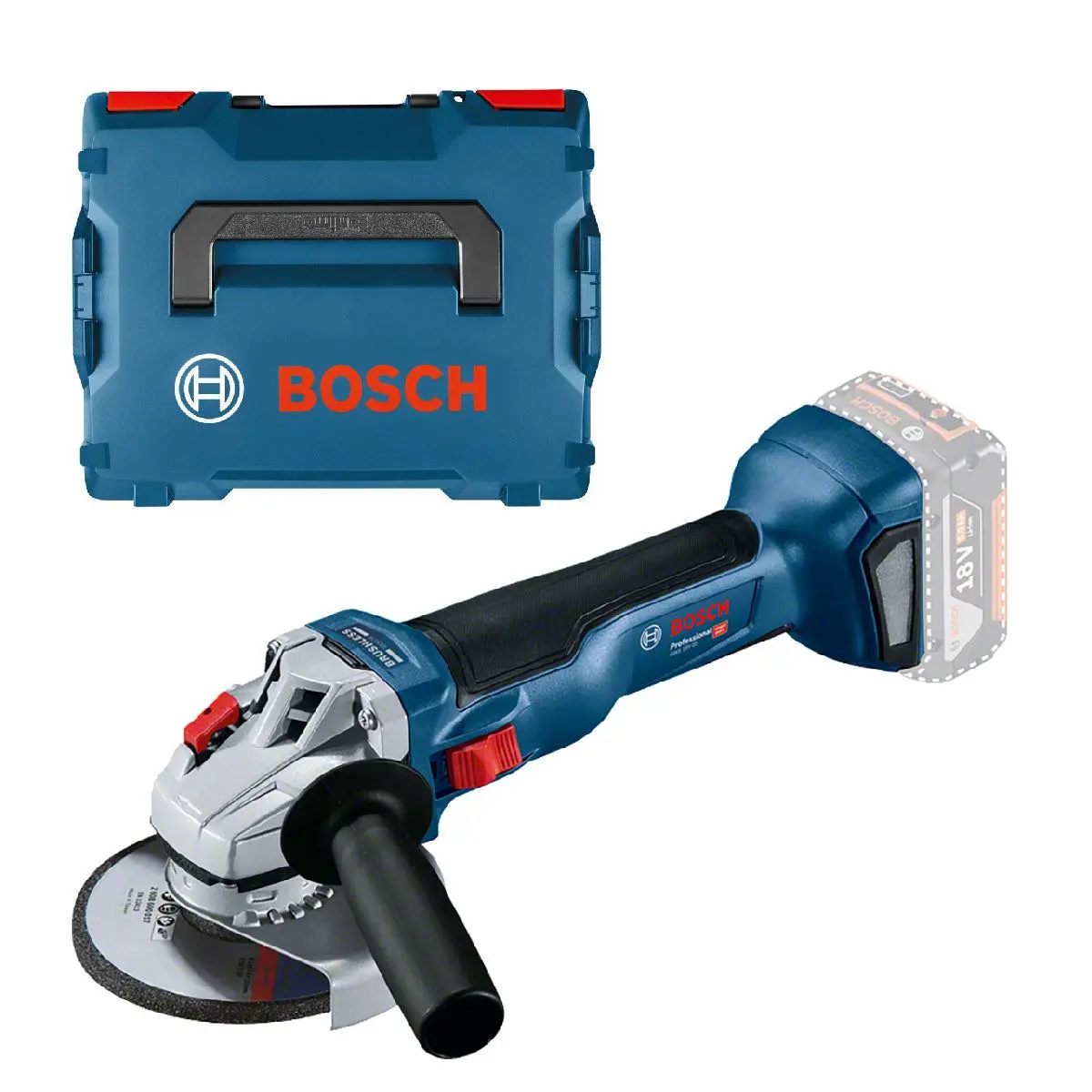 Bosch Gws 18V-10 Sc Professional Angle Grinder 125Mm Body Only For Power And Precision 06019G340b 1