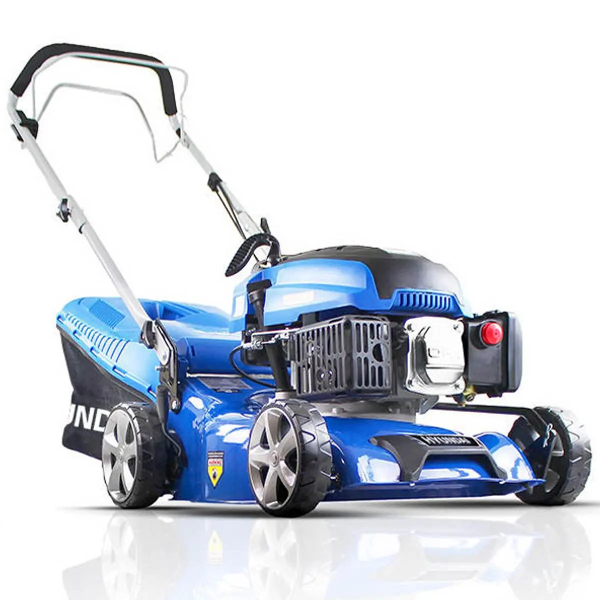 Hyundai Hym430sp 43Cm Self-Propelled Petrol Lawnmower 139Cc Engine, 25-75Mm Cut & Rear Discharge 1