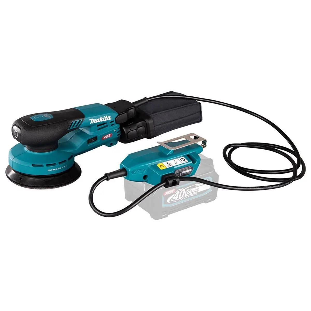 Makita Bo001cgz 40Vmax Xgt 125Mm Brushless Random Orbit Sander Body Only 1