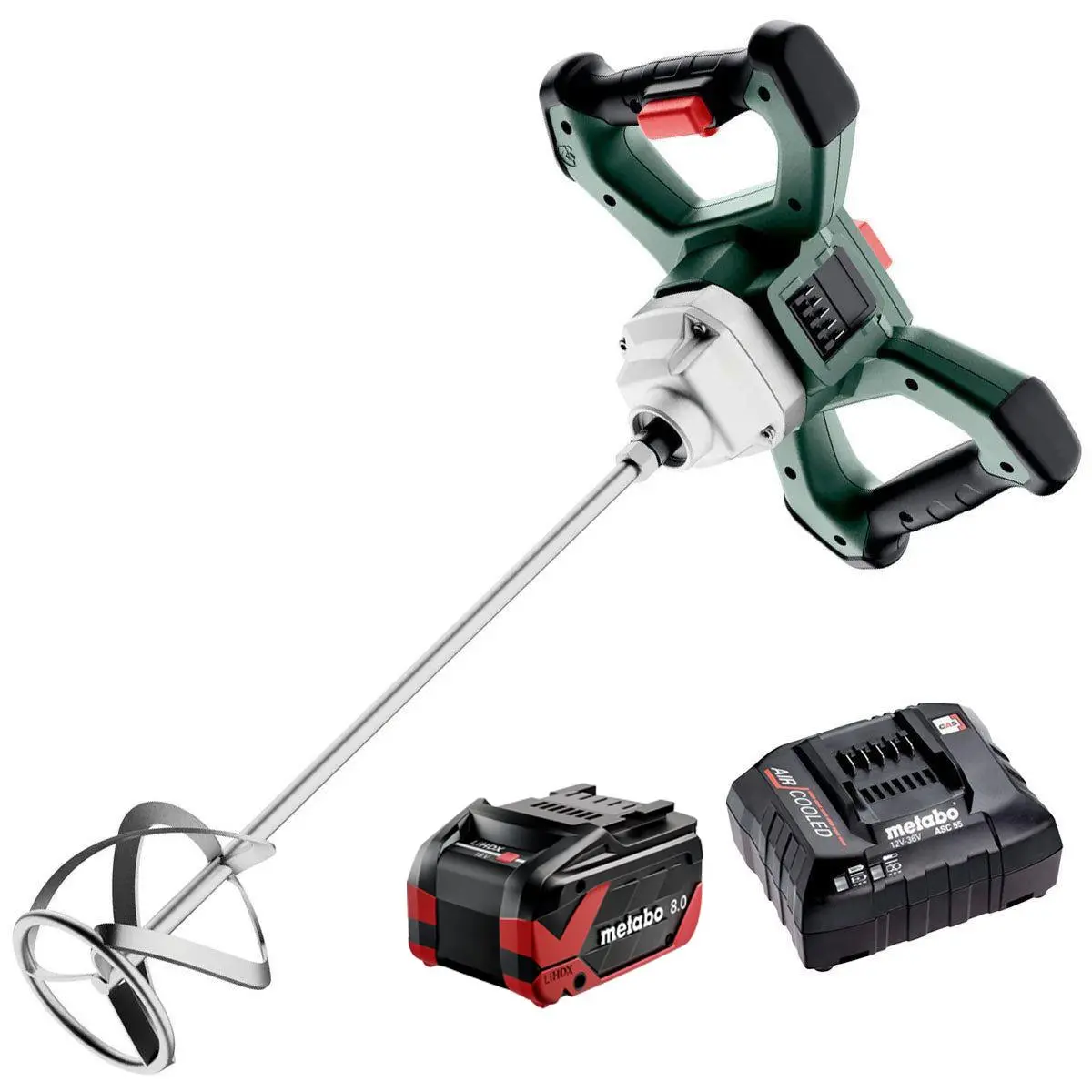 Metabo Rw 18 Ltx Bl 120 18V Brushless 120Mm Stirrer With 1 X 8.0Ah Battery & Charger 1