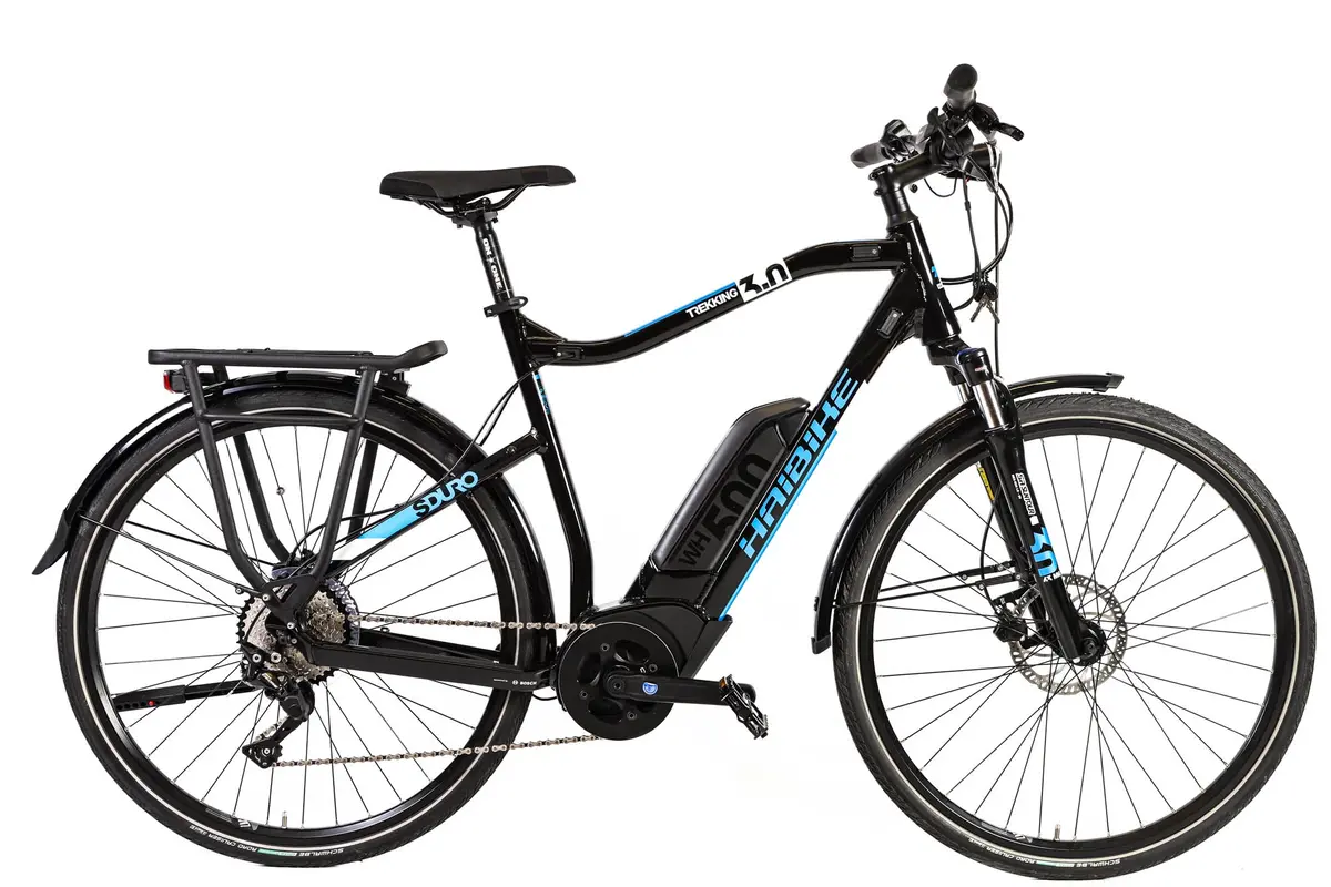 Haibike Sduro Trekking 3.0 Disc Shimano Deore Electric Hybrid Bike 2020, Size Large 1