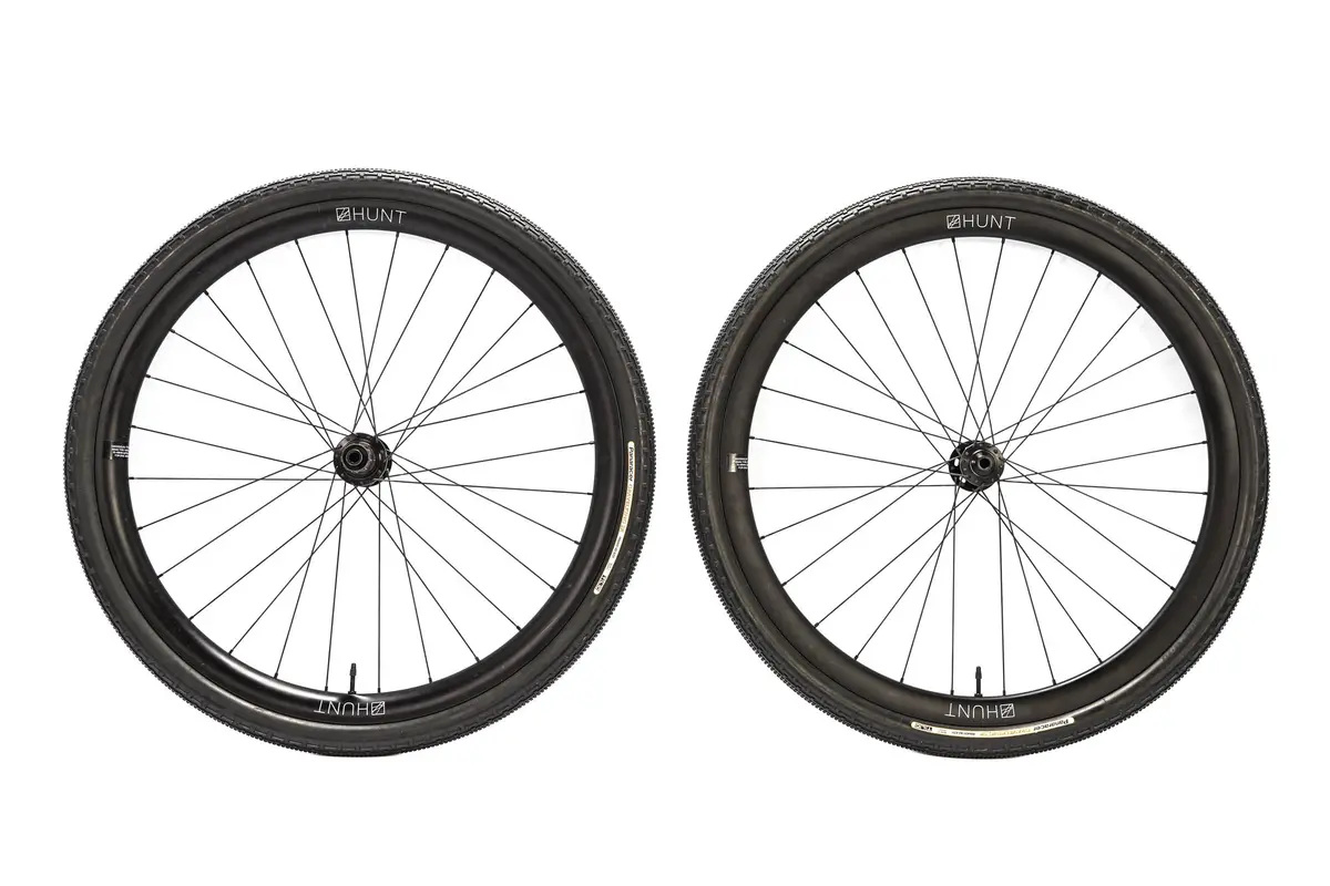 Hunt 35 Carbon Gravel X-Wide Wheelset, Shimano Freehub 1