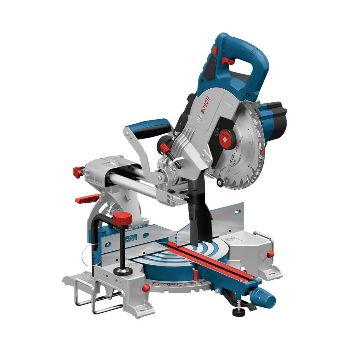Bosch Gcm 18V-216 Professional Biturbo Mitre Saw Body Only For Precision Cutting 0601B41000 1