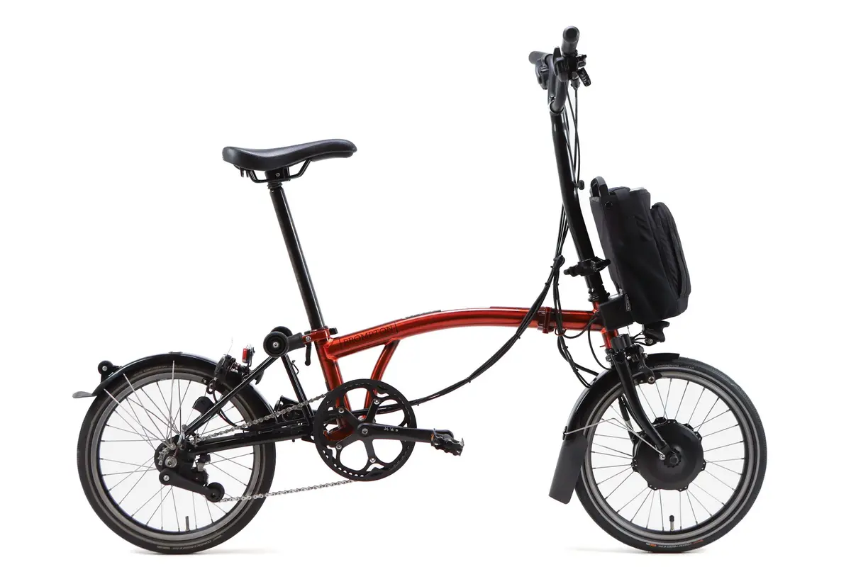 Brompton C Line Explore Electric Folding Bike 2022 1