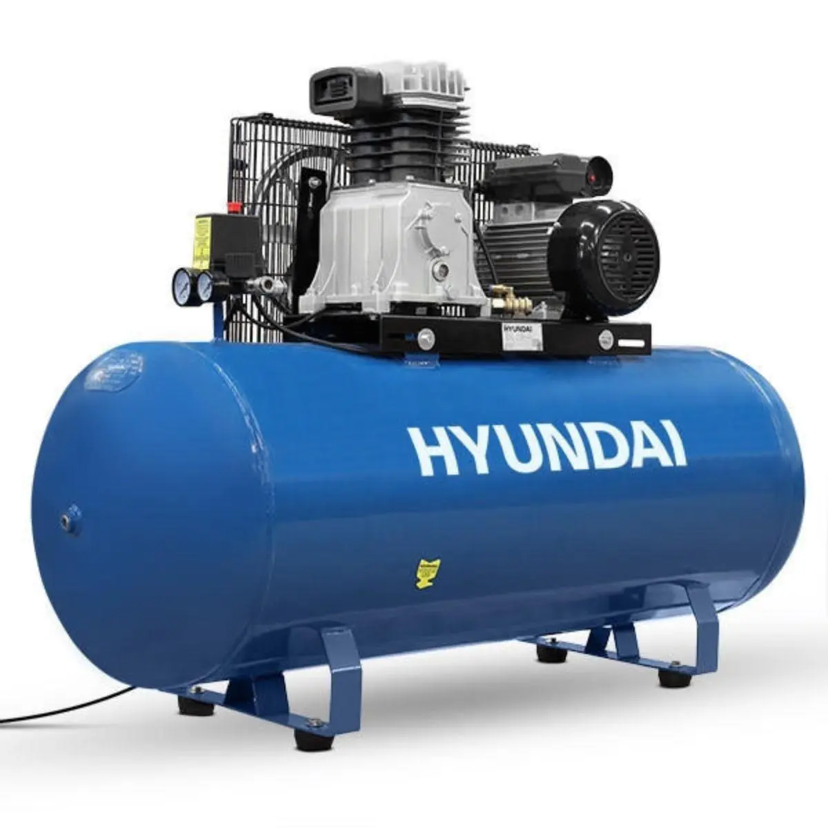 Hyundai Hy3200sx 200L Electric Air Compressor 145Psi Belt Drive 230V/3Hp 1