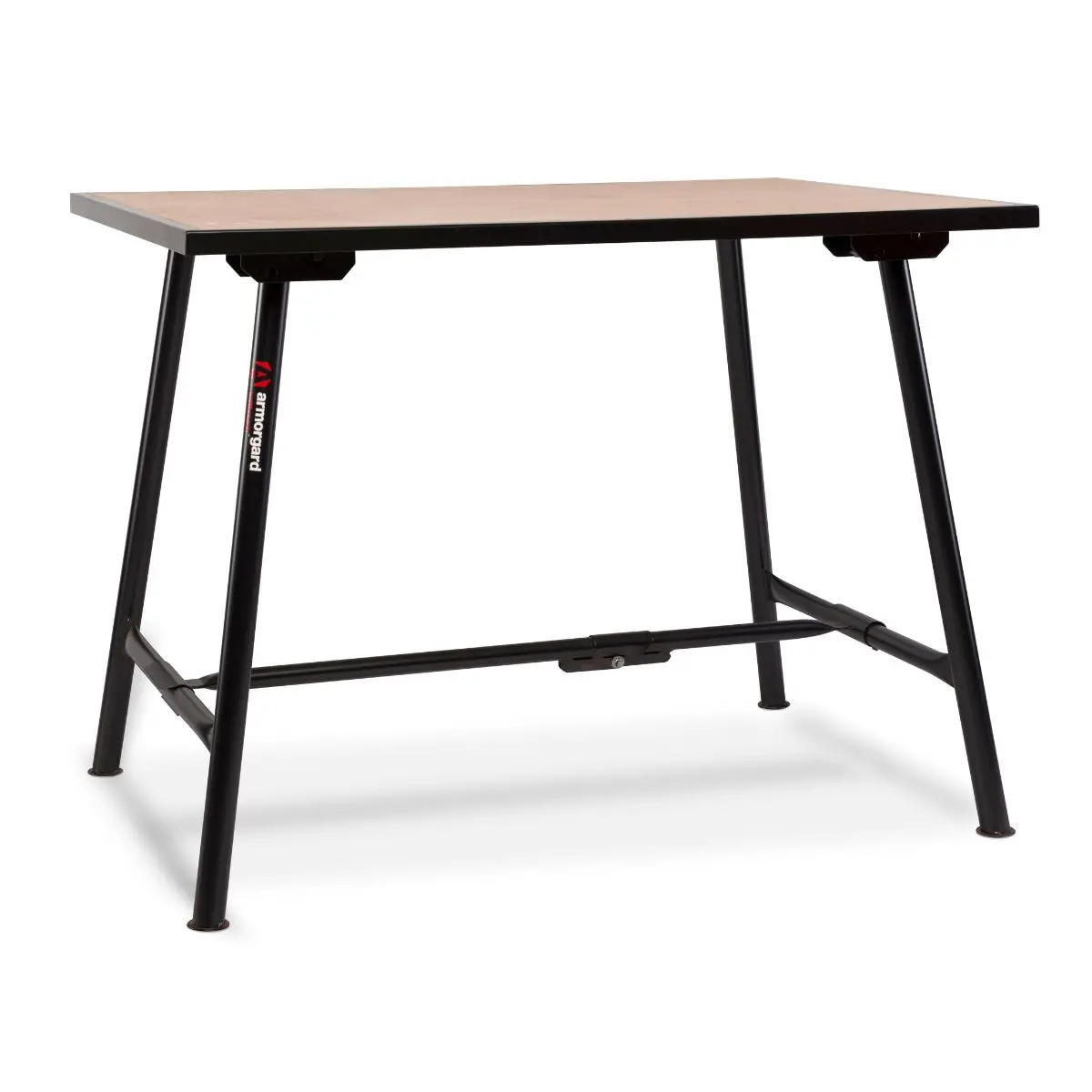 Armorgard Bh1080-Hw Tuffbench Folding Workbench With Wheels And Handle Portable 1080Mm X 750Mm X 825Mm 1