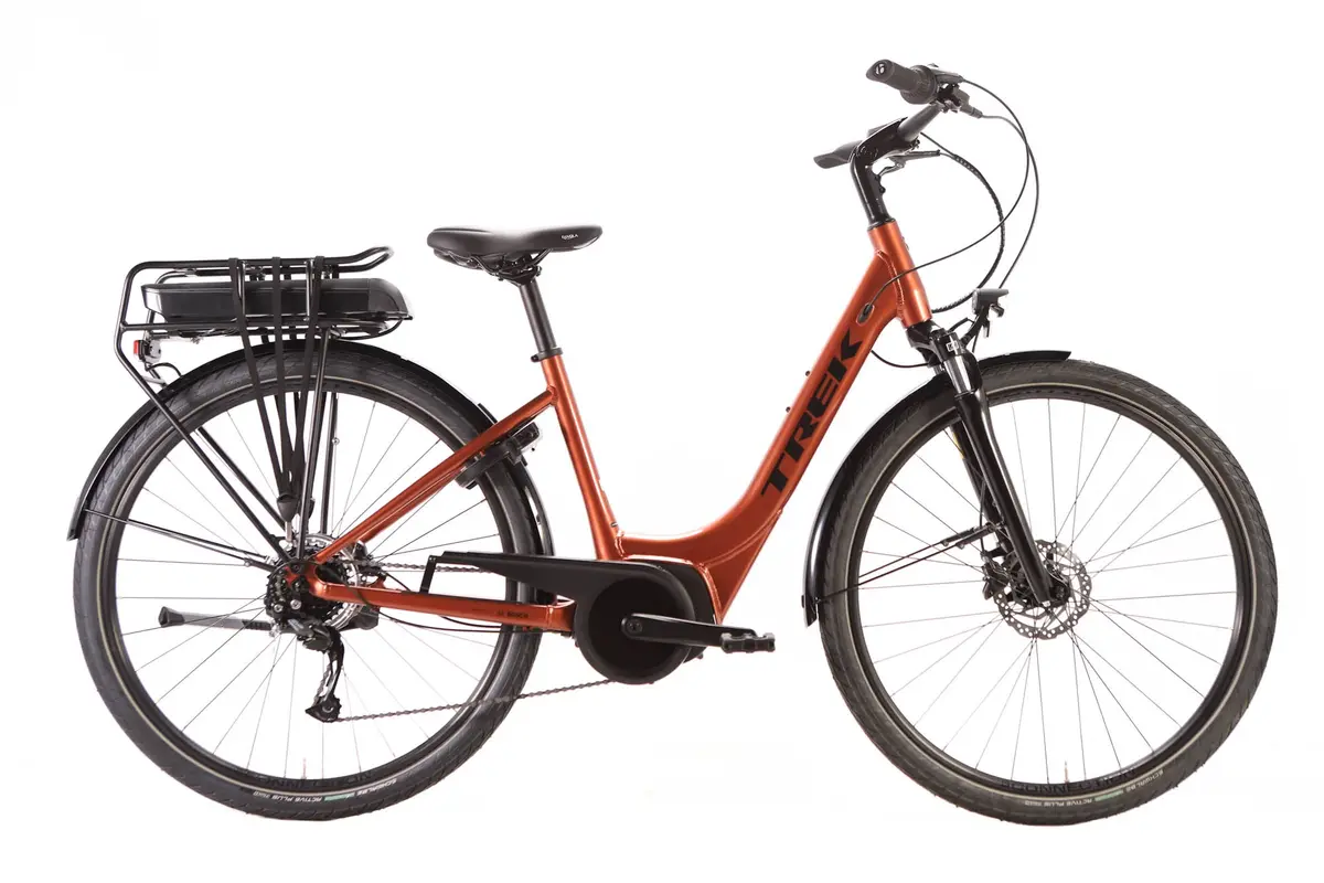 Trek Verve+ 1 Lowstep Shimano Altus Electric Hybrid Bike 2023, Size Small 1